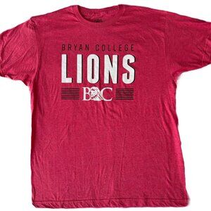 Bryan College Lions Sunday Tee Shirt, Large